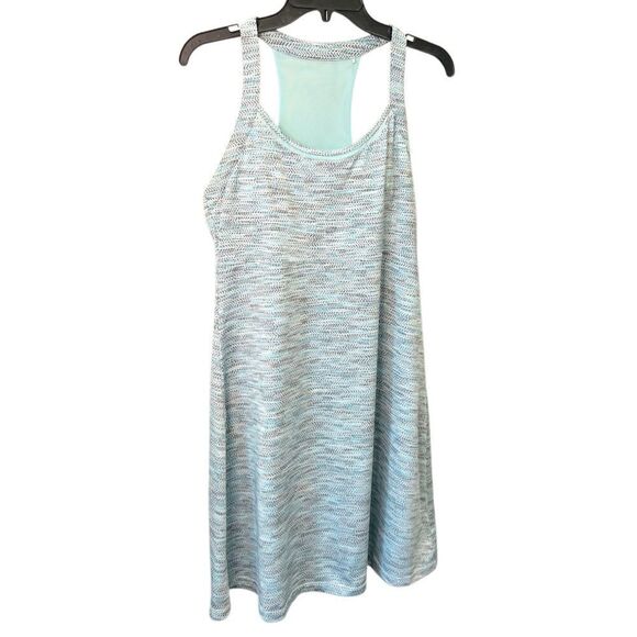 MPG Mondetta Performance Gear Travel Athletic Sundress Size Large Blue - Picture 15 of 16